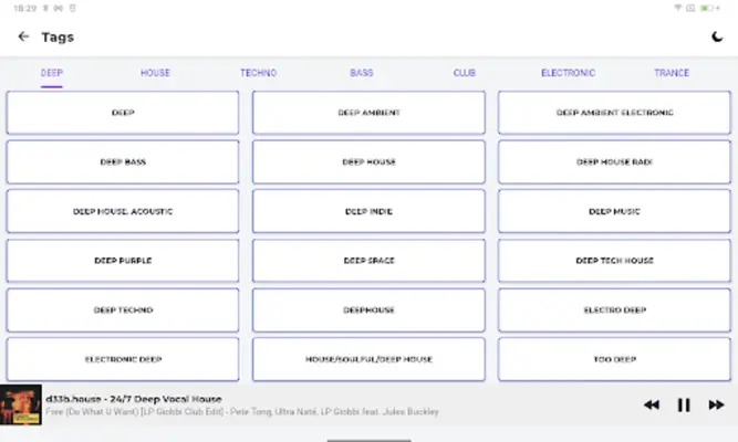 Deep House Radio - EDM Music android App screenshot 3